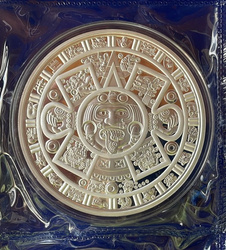 Samoa: Calendario Azteca 5 oz Plata 2022 Prooflike