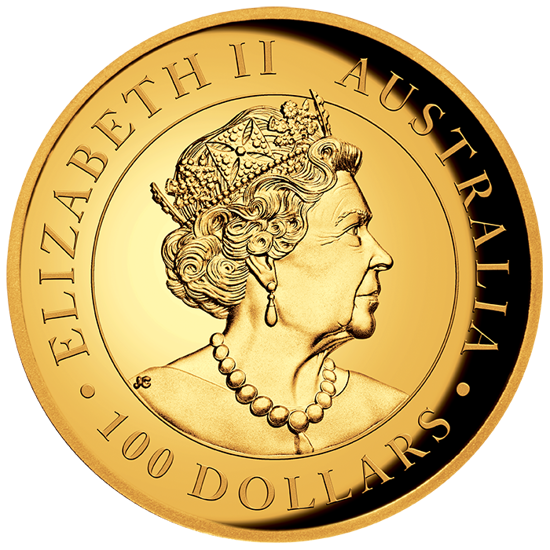 Koala 1 uncja Złota 2021 Proof High Relief