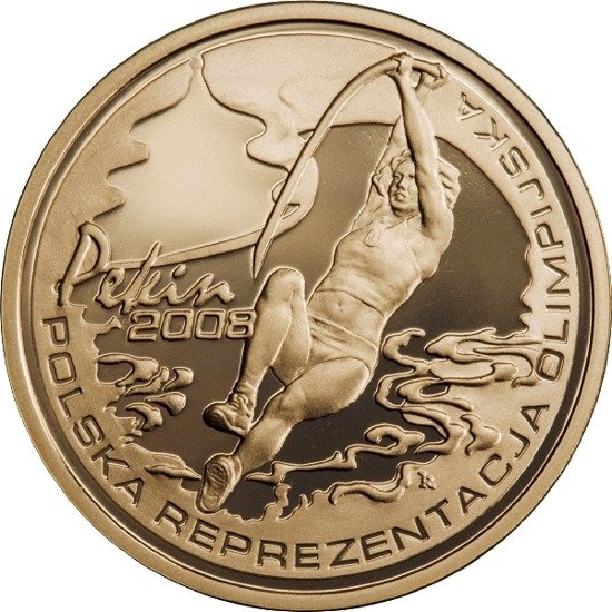 XXIX th Olympic Games in Beijing 200 PLN 2008 Proof