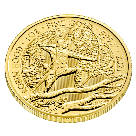 Mitos y Leyendas: Robin Hood 1 oz Oro 2021