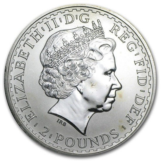 Britannia 1 uncja Srebra 1998