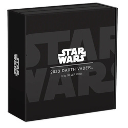 Niue: Star Wars - Darth Vader "You underestimate my power of the dark side" coloured 3 oz Silber 2023 Proof