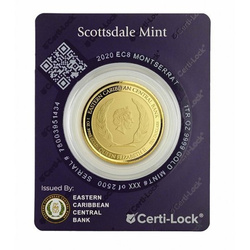 Oriole de Montserrat 1 oz Oro 2020