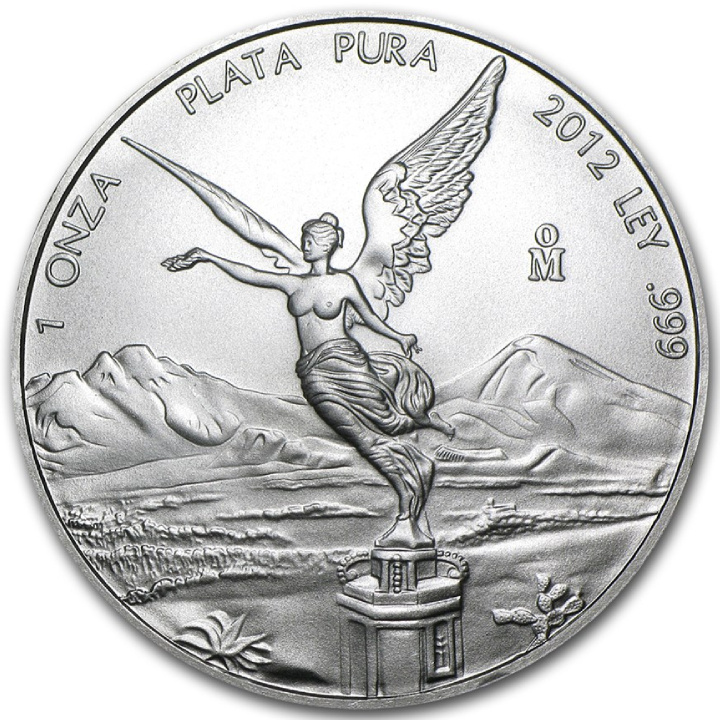 Mexican Libertad 1 uncja Srebra 2012