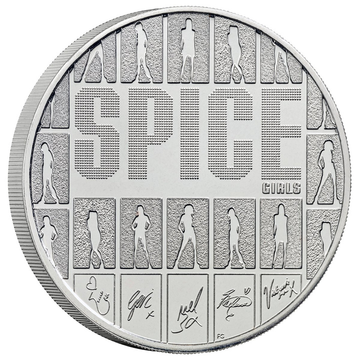 Monedă din cupronichel Spice Girls 5 lire 2026