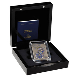 Niue: Pastel Circus - Rising colored $5 Silver 2023 High Relief Antiqued Coin