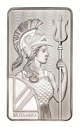 10 oz Silberbarren Britannia
