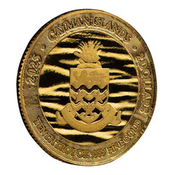 Isole Cayman: Razza 1/10 oncia d'oro 2025