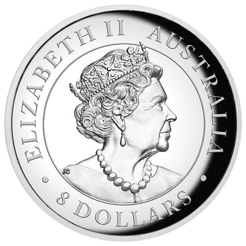 Koala australiano 5 once d'argento 2019 Proof High Relief
