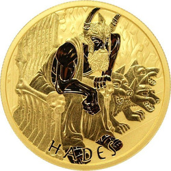 Tuvalu: Dioses del Olimpo - Hades 1 oz Oro 2021