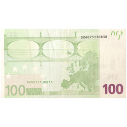 Banknote 100 Euro (100 EUR) UNC (1. Serie)