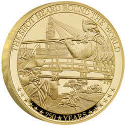 A függetlenség harca 1000 gramm arany 2025 Proof