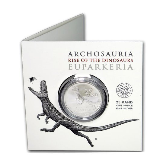Natura: Rise of the Dinosaur - Euparkeria 1 oz Silber 2019