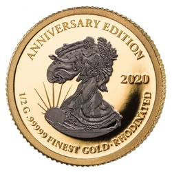 Africa: 2020 Proof Anniversary Edition 7-Coin 0.5 g Gold Set
