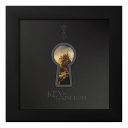 Cook Islands: Key to my Kingdom 1 oz Silber 2023 Ultra High Relief Antiqued Coin