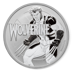 Tuvalu Marvel - Wolverine 1 oz Plata 2021