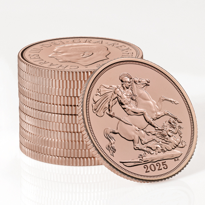Wielka Brytania: Złoty Suweren 2025