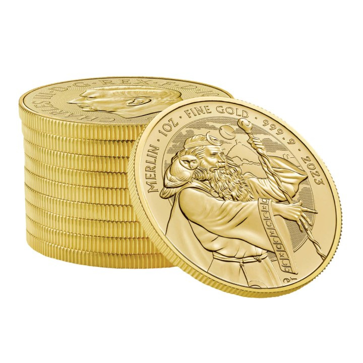 Myths & Legends: Merlin 1 oz Gold 2023