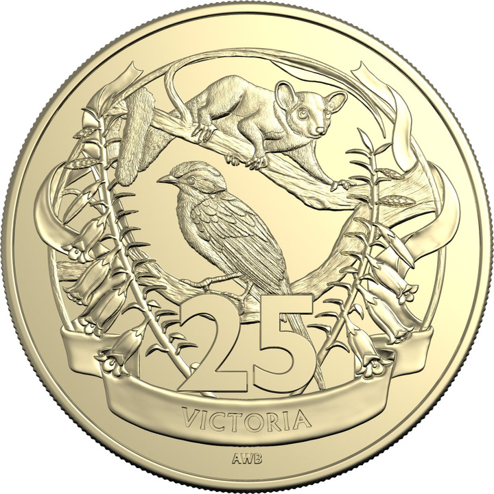 Satz von 7 Aluminium-Bronze-Münzen 125 Years of Federation 2026