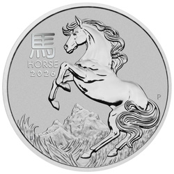 Perth Mint: Lunar III - Rok Konia 1 uncja Platyny 2026