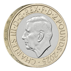 Serie de 13 monedas de cobre Reino Unido 2025