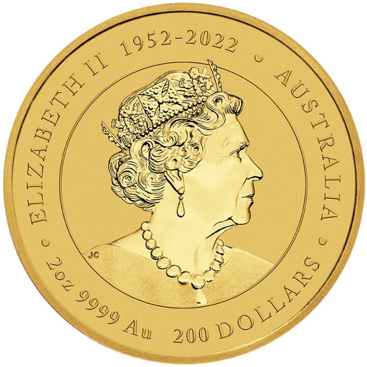 Perth Mint: Lunar III - Rok Smoka 2 uncje Złota 2024