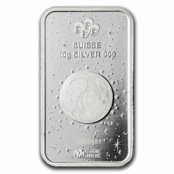Lingote PAMP Año de la Serpiente - Leyenda de la Serpiente Blanca 10 g Plata 2025
