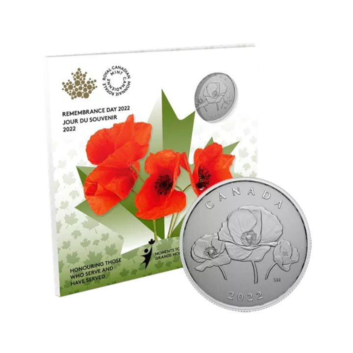 Canada: Moments to Hold: Remembrance Day 1/4 oz Silber 2022 Specimen Coin