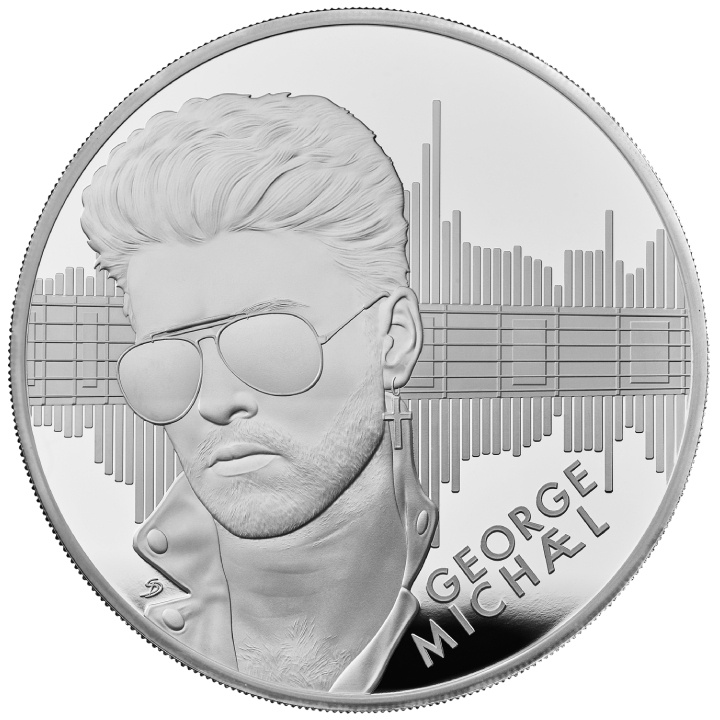 George Michael 5 oz Silver 2024 Proof 