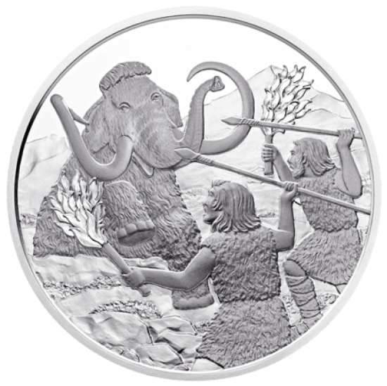 Život na Zemi: čtvrtohor 20 euro 2015 Proof