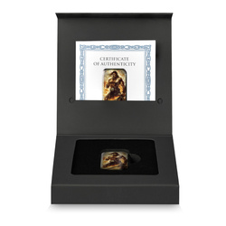 Germania Mint Bar: Istenek – Týr színes 2 uncia ezüst 2024 antik kivitel