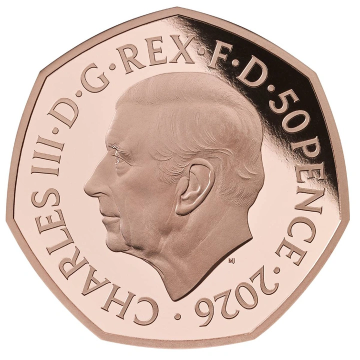 Star Trek 60 éve 50p arany 2026 Proof