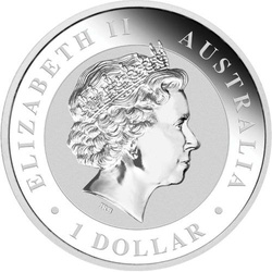 Koala Gilded Coin 2012 1 oz Silver