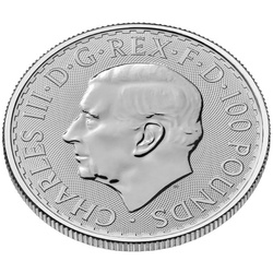 Britannia 1 uncja Platyny 2024