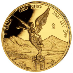 Mexican Libertad 1 oz Gold 2021 Proof