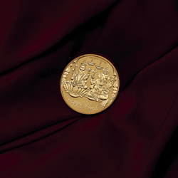 Diwali 1 oz Silver 2023 Gilded Medallion