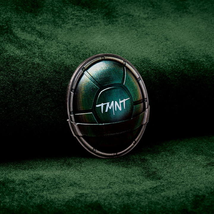 Tuvalu: Teenage Mutant Ninja Turtles – Domed Shell kolorovaná 1,5 unce stříbra 2024 Antiqued Coin