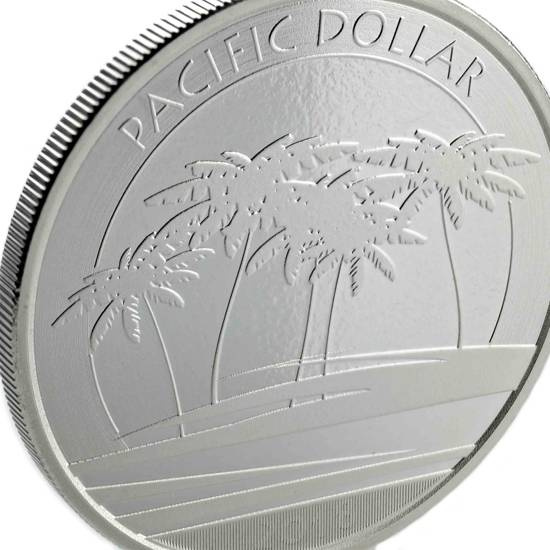 Fiji: Dollaro del Pacifico 1 oncia d'argento 2018