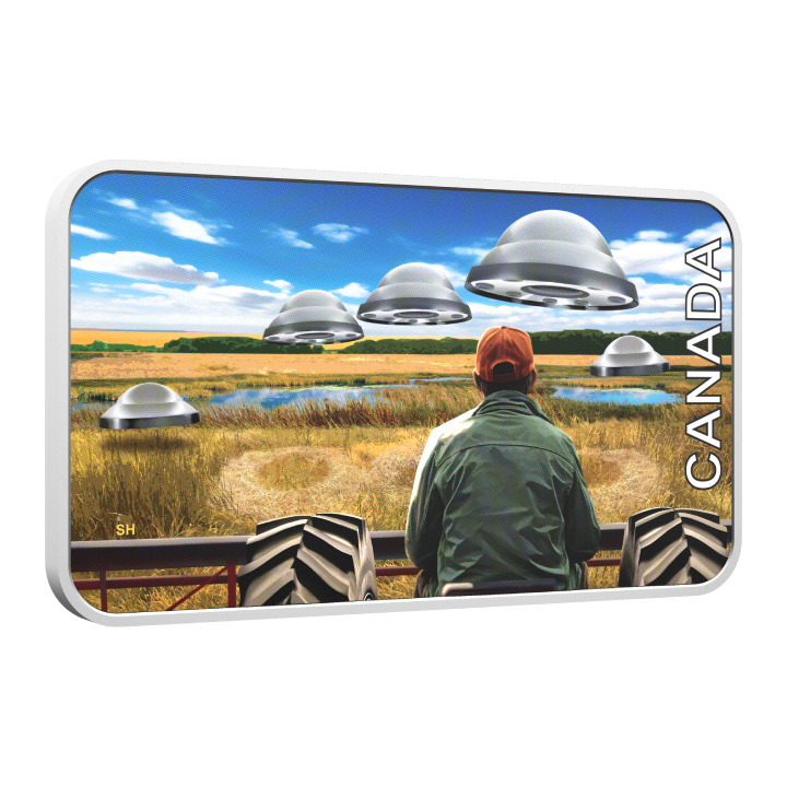 Canada: Canada’s Unexplained Phenomena - The Langenburg Event coloured $20 Silver 2024 Proof Coin