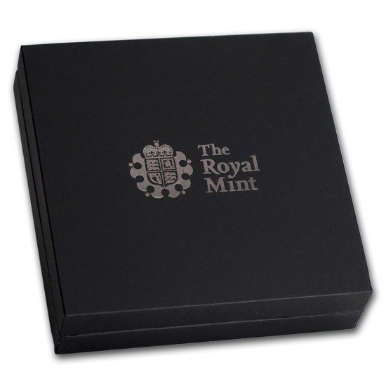 Bestias de la Reina: Toro Negro de Clarence 1 oz Plata 2018 PROOF