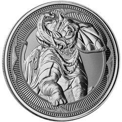 Gibraltar: War Elephant 1 uncja Srebra 2023 Prooflike