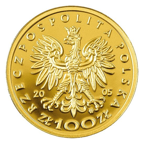 Stanislaw August Poniatowski 100 zloty 2005 Proof