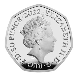 100. Rocznica BBC Srebro 2022 Proof Piedfort Coin 