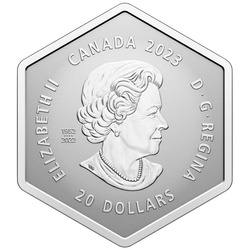 Canada : Flocon de neige 20 Argent 2023 Reverse Proof