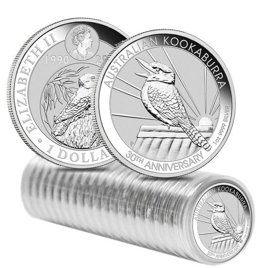 Kookaburra 1 uncja Srebra 2020