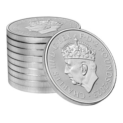 The Coronation of His Majesty King Charles III 1 oz Silber 2023 (Milkspot)
