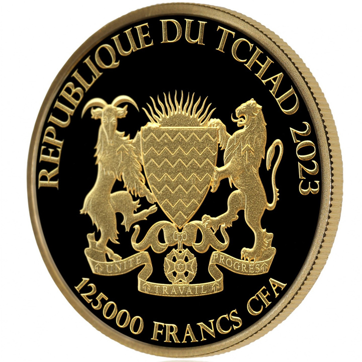 Czad: Bull & Bear 1/4 uncji Złota 2023