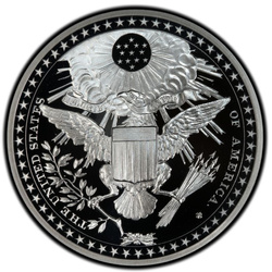 Wash. Diplomáciai érem 2 uncia ezüst 2013 Proof PCGS PR69 DCAM