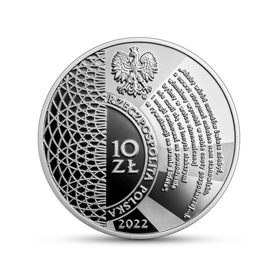 Marii Economiști Polonezi: Władysław Grabski 10 lei Argint 2022 Proof
