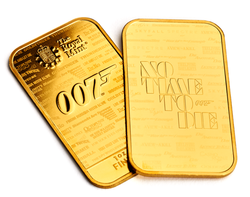 1 oz Goldbarren 007 James Bond